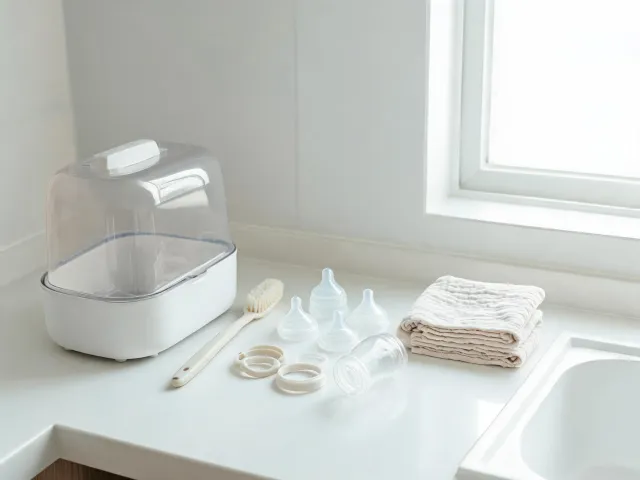 Bottle cleaning and sterilizing workflow